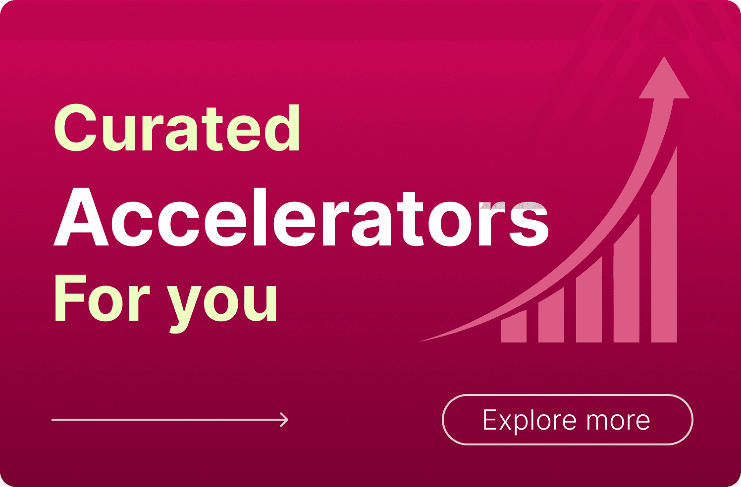 Curated Accelerators for You